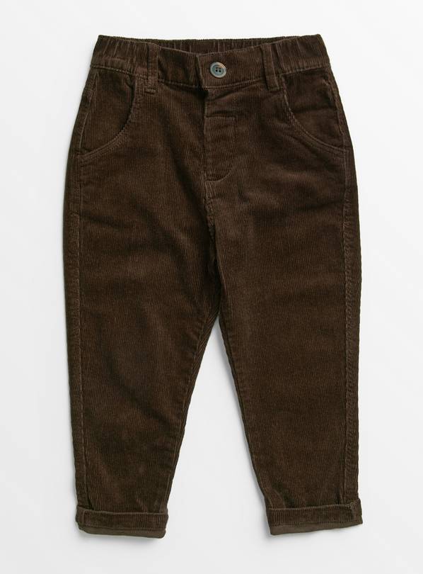 Dark Brown Corduroy Trousers 6 years